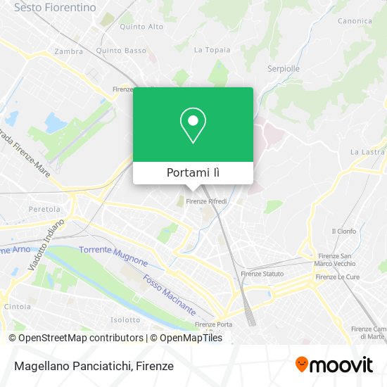 Mappa Magellano Panciatichi