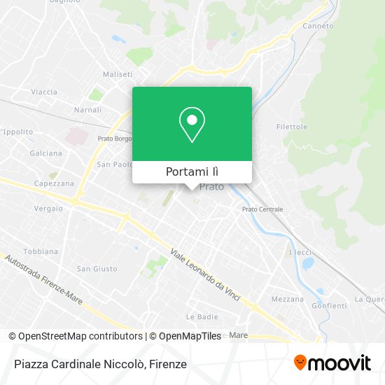 Mappa Piazza Cardinale Niccolò