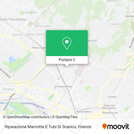 Mappa Riparazione Marmitte E Tubi Di Scarico