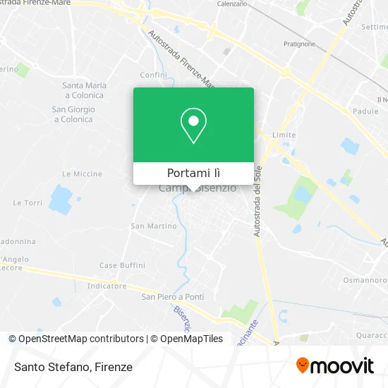 Mappa Santo Stefano