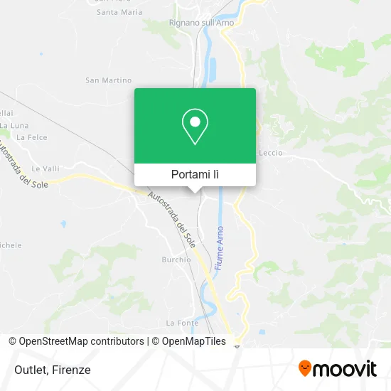Mappa Outlet