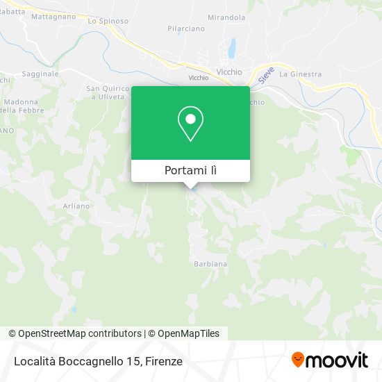 Mappa Località Boccagnello  15