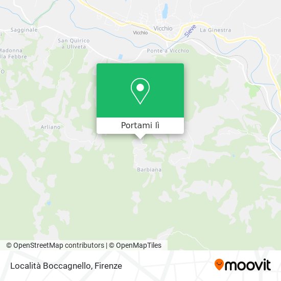 Mappa Località Boccagnello