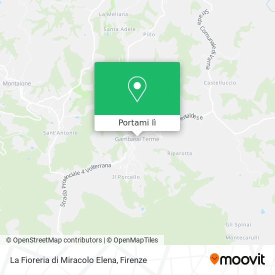 Mappa La Fioreria di Miracolo Elena
