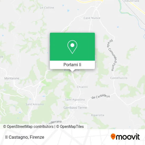 Mappa Il Castagno