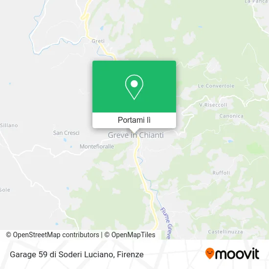 Mappa Garage 59 di Soderi Luciano