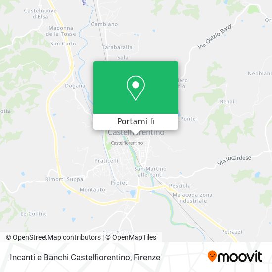 Mappa Incanti e Banchi Castelfiorentino