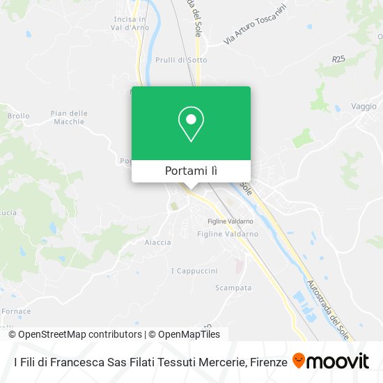 Mappa I Fili di Francesca Sas Filati Tessuti Mercerie