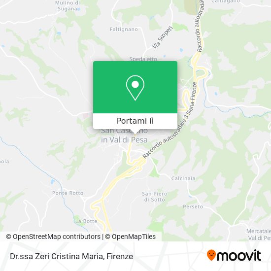 Mappa Dr.ssa Zeri Cristina Maria