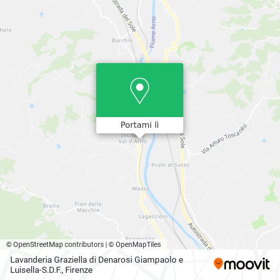 Mappa Lavanderia Graziella di Denarosi Giampaolo e Luisella-S.D.F.