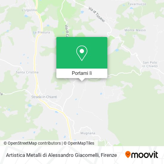 Mappa Artistica Metalli di Alessandro Giacomelli
