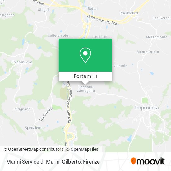 Mappa Marini Service di Marini Gilberto