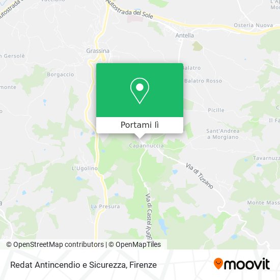 Mappa Redat Antincendio e Sicurezza