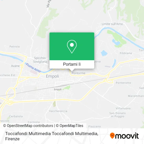 Mappa Toccafondi Multimedia Toccafondi Multimedia