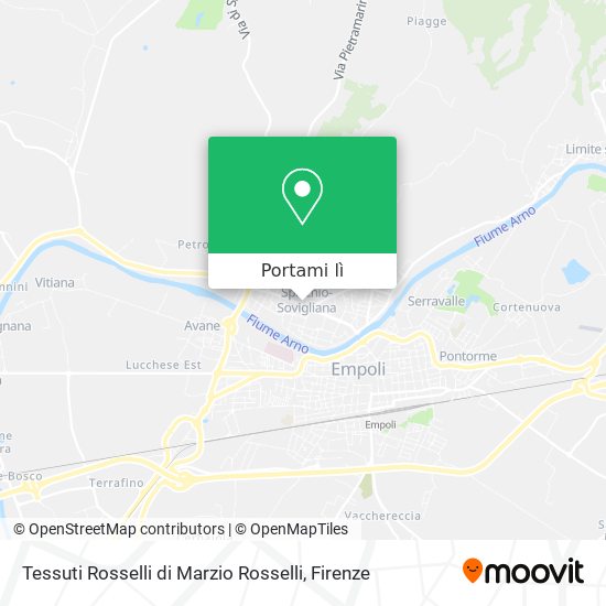 Mappa Tessuti Rosselli di Marzio Rosselli