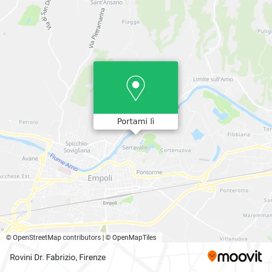 Mappa Rovini Dr. Fabrizio