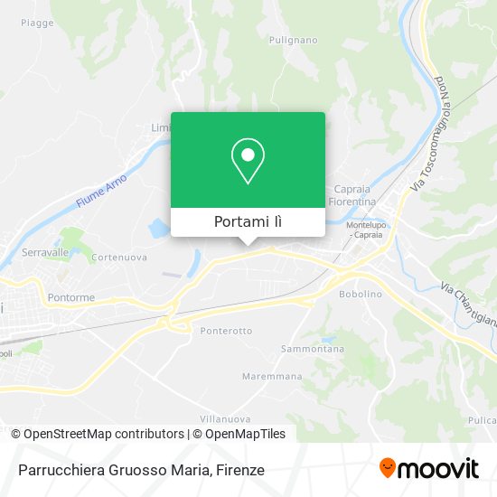 Mappa Parrucchiera Gruosso Maria