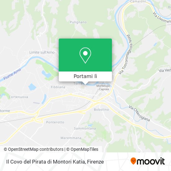 Mappa Il Covo del Pirata di Montori Katia