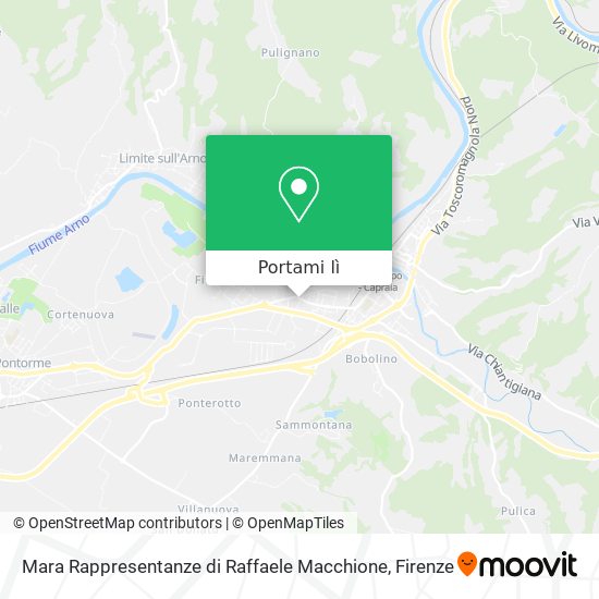 Mappa Mara Rappresentanze di Raffaele Macchione
