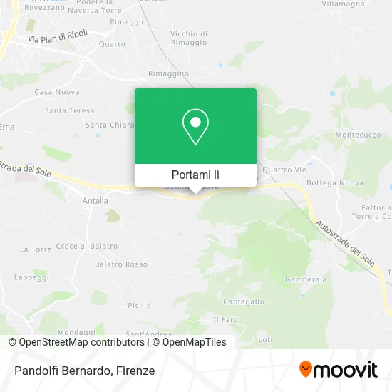 Mappa Pandolfi Bernardo