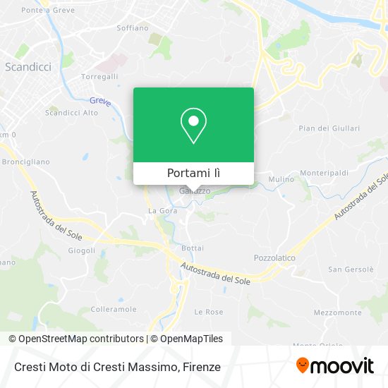 Mappa Cresti Moto di Cresti Massimo