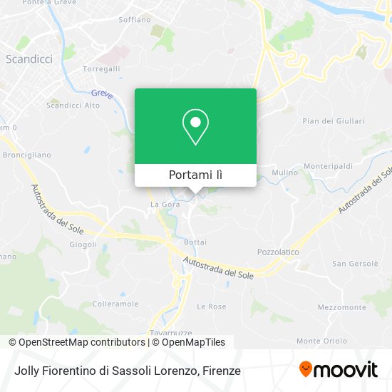 Mappa Jolly Fiorentino di Sassoli Lorenzo