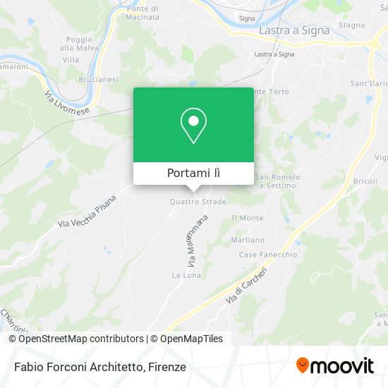 Mappa Fabio Forconi Architetto