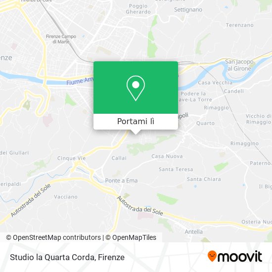 Mappa Studio la Quarta Corda