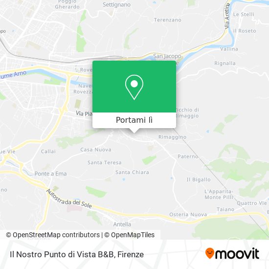 Mappa Il Nostro Punto di Vista B&B
