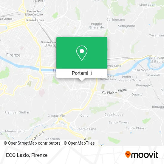 Mappa ECO Lazio