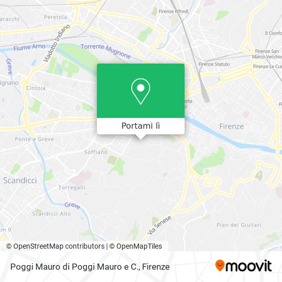 Mappa Poggi Mauro di Poggi Mauro e C.