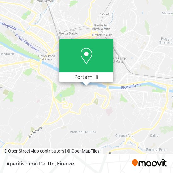 Mappa Aperitivo con Delitto