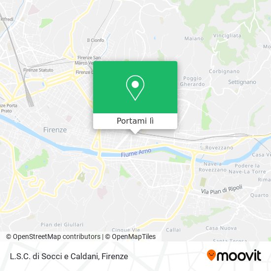 Mappa L.S.C. di Socci e Caldani