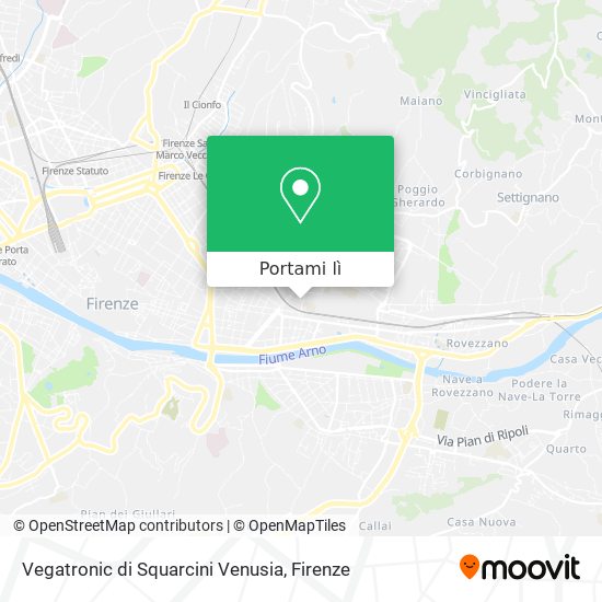 Mappa Vegatronic di Squarcini Venusia