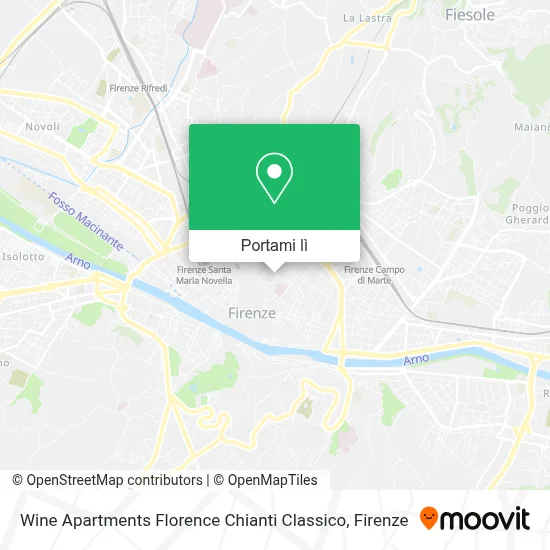 Mappa Wine Apartments Florence Chianti Classico