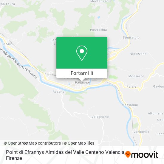 Mappa Point di Efrannys Almidas del Valle Centeno Valencia