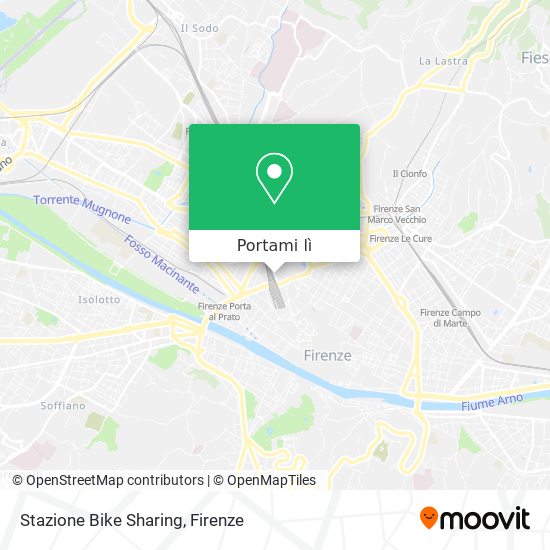 Mappa Stazione Bike Sharing