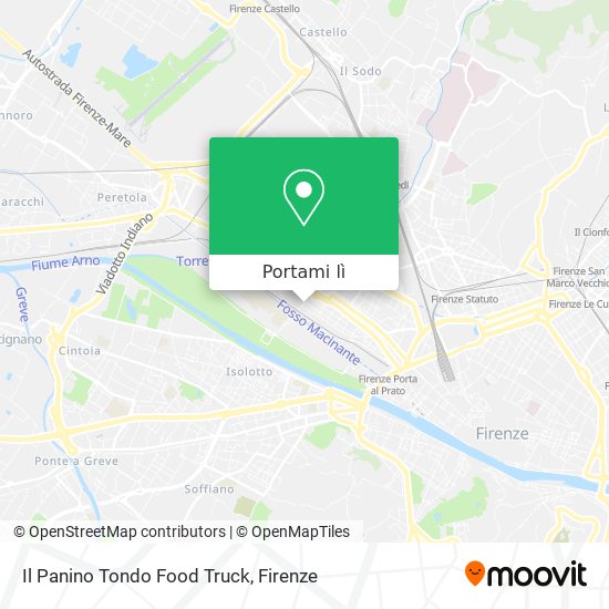 Mappa Il Panino Tondo Food Truck