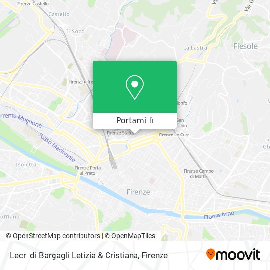 Mappa Lecri di Bargagli Letizia & Cristiana