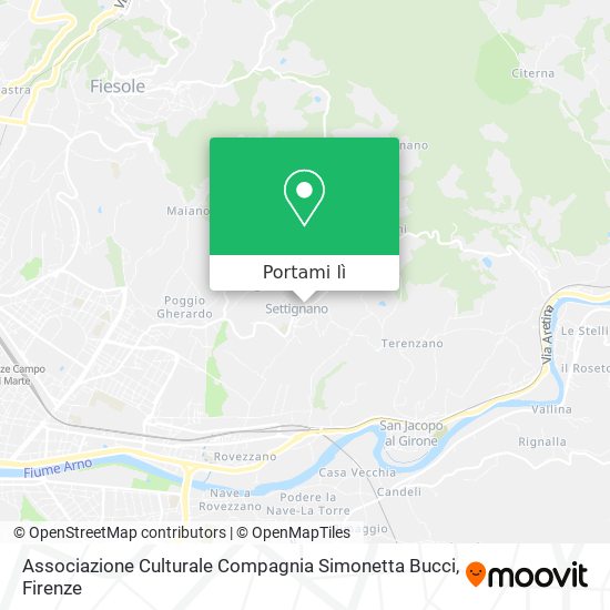 Mappa Associazione Culturale Compagnia Simonetta Bucci