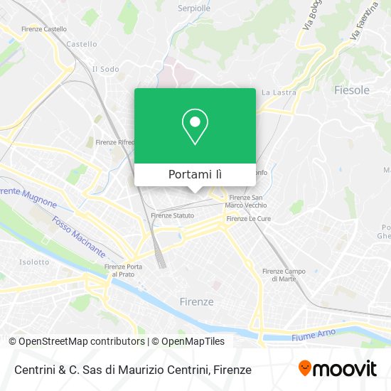 Mappa Centrini & C. Sas di Maurizio Centrini