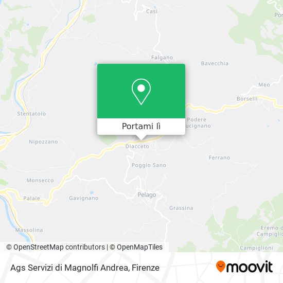 Mappa Ags Servizi di Magnolfi Andrea