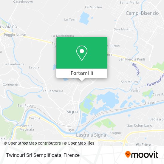 Mappa Twincurl Srl Semplificata