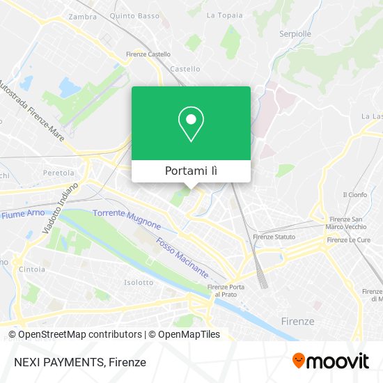 Mappa NEXI PAYMENTS