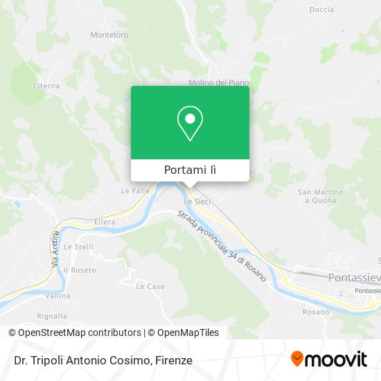 Mappa Dr. Tripoli Antonio Cosimo