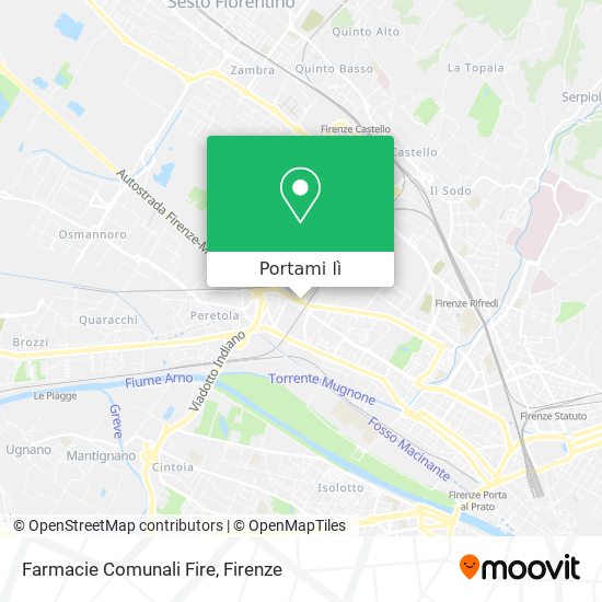 Mappa Farmacie Comunali Fire