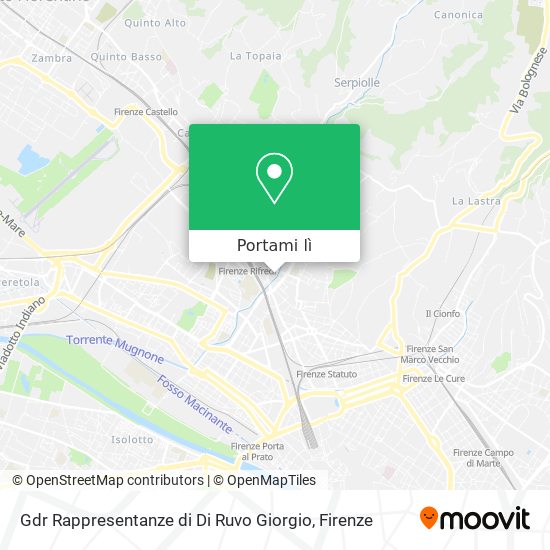 Mappa Gdr Rappresentanze di Di Ruvo Giorgio