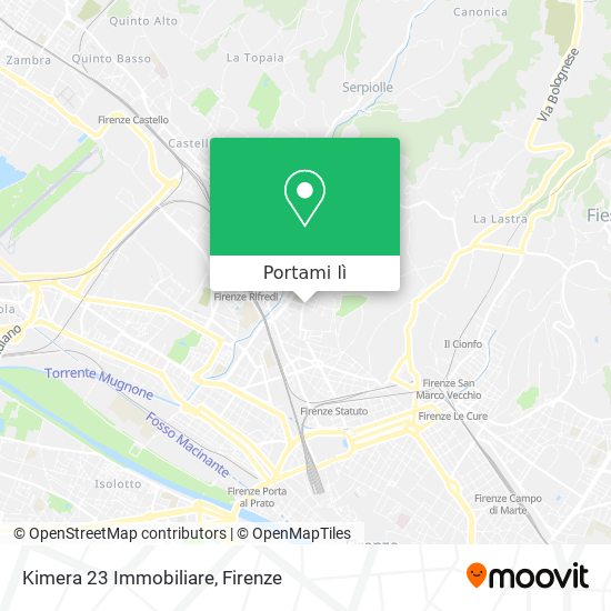 Mappa Kimera 23 Immobiliare