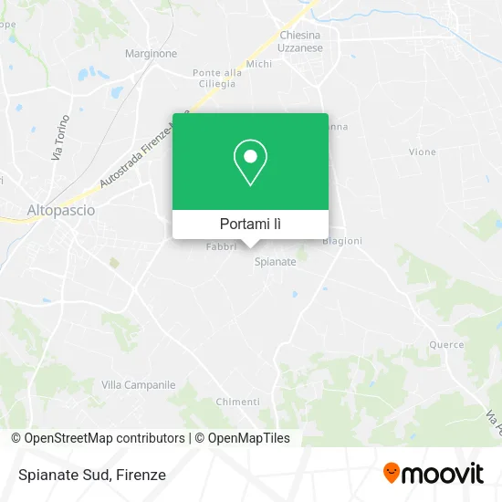Mappa Spianate Sud