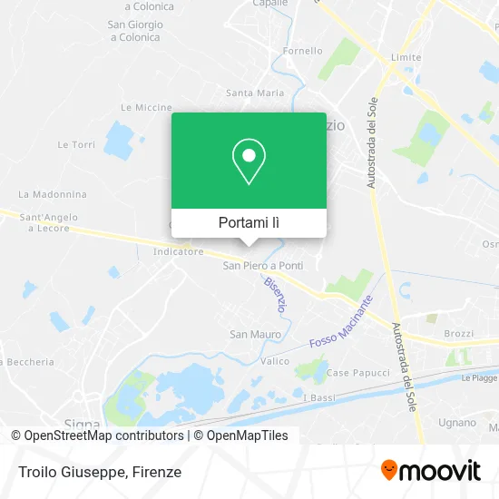 Mappa Troilo Giuseppe